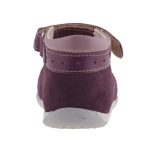 MEMO FIONA lila tépős velúr bőr első lépés cipő