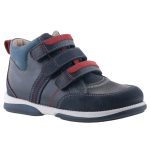 MEMO POLO sötétkék/piros 3 tépőzáras SUPYNALT cipő