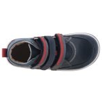 MEMO POLO sötétkék/piros 3 tépőzáras SUPYNALT cipő