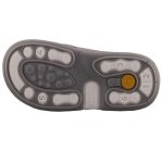 MEMO KRISTINA szürke rózsaszín 2 tépőzáras supinált lány gyerek szandál