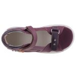 MEMO CAPRI lila STRASSZOS 2 tépőzáras SUPINÁLT gyerek szandál