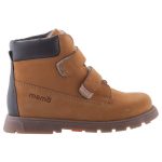 MEMO MALMÖ okker barna 2 tépőzáras SUPYNALT cipő