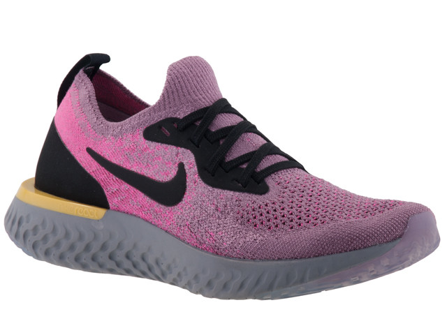 NIKE EPIC REACT FLYKNIT r zsasz n fekete citrom beleb j s f