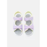 Superfit Pebbles lila-sárga szívecskés 2 tépőzáras textil vízálló és gyorsan száradó kislány gyerekszandál (1-008544-8500)