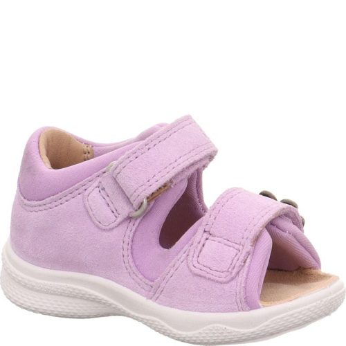 Superfit Polly lila-rózsaszín tündéres 2 tépőzáras velúr bőr kislány gyerekszandál (1-600098-8500)