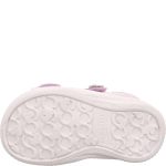 Superfit Polly lila-rózsaszín tündéres 2 tépőzáras velúr bőr kislány gyerekszandál (1-600098-8500)