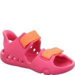 Superfit Splash-s pink-narancssárga 2 tépőzátas szintetikus-textil vízálló kislány gyermekszandál (1-000991-5500)