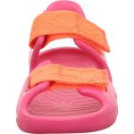 Superfit Splash-s pink-narancssárga 2 tépőzátas szintetikus-textil vízálló kislány gyermekszandál (1-000991-5500)