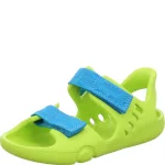 Superfit Splash-s zöld-kék2 tépőzátas szintetikus-textil vízálló kisfiú gyermekszandál (1-000991-7500)