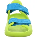 Superfit Splash-s zöld-kék2 tépőzátas szintetikus-textil vízálló kisfiú gyermekszandál (1-000991-7500)