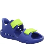Superfit Splash-s sötétkék-lime 2 tépőzátas szintetikus-textil vízálló kisfiú gyermekszandál (1-000991-8000)