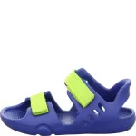 Superfit Splash-s sötétkék-lime 2 tépőzátas szintetikus-textil vízálló kisfiú gyermekszandál (1-000991-8000)