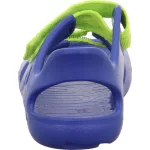 Superfit Splash-s sötétkék-lime 2 tépőzátas szintetikus-textil vízálló kisfiú gyermekszandál (1-000991-8000)