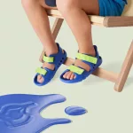 Superfit Splash-s sötétkék-lime 2 tépőzátas szintetikus-textil vízálló kisfiú gyermekszandál (1-000991-8000)