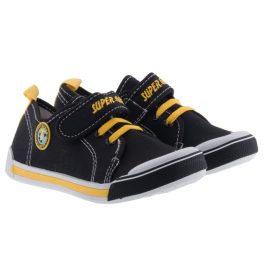 Super Gear tépős fekete/citrom váltócipő Super Gear tépős fekete/citrom váltócipő