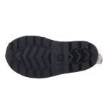 PREGO fekete talpú PIROS SKÓT KOCKÁS gumicsizma