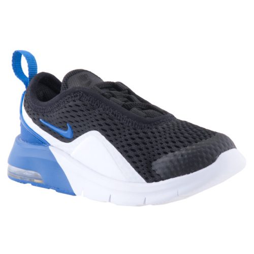 NIKE AIR MAX MOTION 2 fekete/fehér/kék fűzős sportcipő