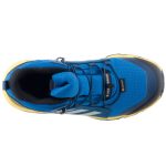 ADIDAS TERREX MID GTX tengerkék/citrom/fekete VÍZÁLLÓ fűzős bakancs