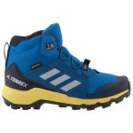 ADIDAS TERREX MID GTX tengerkék/citrom/fekete VÍZÁLLÓ fűzős bakancs