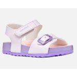 Geox J Fusbetto púder lila tépőzáras-csatos respira (lélegző) bőrhatású anyag kislány gyerekszandál