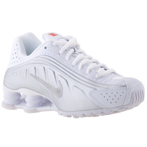 NIKE SHOX R4 fehér/ezüst fűzős sportcipő 35.5-40