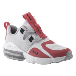 NIKE AIR MAX INFINITY fehér/szürke/piros belebújós/fűzős sportcipő   NIKE AIR MAX INFINITY fehér/szürke/piros belebújós/fűzős sportcipő