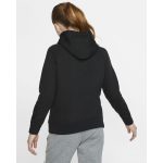 NIKE GIRLS FULL-ZIP HOODIE fekete/fehér kapucnis lány melegítő felső XS-XL