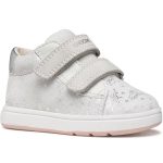 Geox B Biglia fehér-ezüst Csingiling 2 tépőzáras respira (lélegző) bőr kislány gyerekcipő 