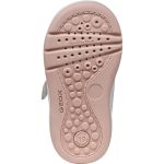 Geox B Biglia fehér-ezüst Csingiling 2 tépőzáras respira (lélegző) bőr kislány gyerekcipő 