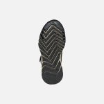 Geox J Flexyper fekete-katonazöld tépőzáras-gumifűzős amphibiox (vízálló) fiú gyerek cipő