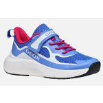 Geox J Pro-Ran kék-pink tépőzáras-gumifűzős respira (lélegző) textil lány gyerekcipő