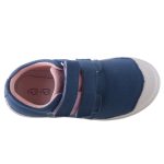 D.D.STEP farmerkék/rózsa/barack 2 tépős váltócipő