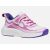 Geox J Pro-Ran lila-pink-fehér tépőzáras-gumifűzős respira (lélegző) textil kislány gyerekcipő