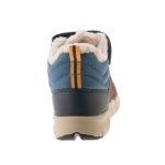 Geox J Flexyper kék-barna tépőzáras-gumifűzős amphibiox (vízálló) bélelt téli fiú bakancs