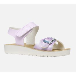   Geox J Costarei GI lila 2 csatos-tépőzáras respira (lélegző) bőr kislány szandál