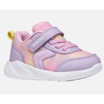Geox B Sprintye babalila-rózsaszín tépőzáras-gumifűzős respira (lélegző) textil kislány gyerekcipő