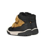 Geox Omar Boy barna-fekete 2 tépőzáras Vízálló bélelt orrvédős téli bakancs 