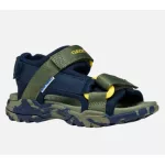 Geox J Borealis zöld-sötétkék 3 tépőzáras respira (lélegző) Water Friendly textil kisfiú gyerekszandál