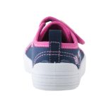 D.D.STEP sötétkék/málna tépős SZÍVECSKÉS váltócipő