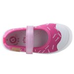 D.D.STEP málna/rózsaszín tépős nyitott váltócipő