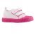 D.D.STEP fehér/pink 2 tépős orrvédős váltócipő