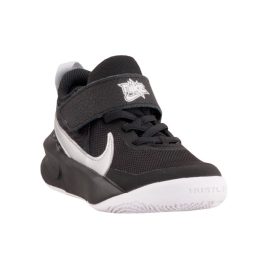 Nike Team Hustle D 10 fekete/ezüst tépős/gumifűzős cipő   Nike Team Hustle D 10 fekete/ezüst tépős/gumifűzős cipő