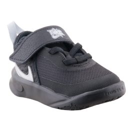 Nike Team Hustle D 10 fekete tépőzáras-gumifűzős fiú sportcipő   Nike Team Hustle D 10 fekete tépőzáras-gumifűzős fiú sportcipő
