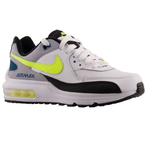 NIKE AIR MAX WRIGHT fehér/szürke/neonsárga fűzős sportcipő (35.5-40)