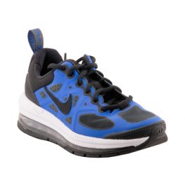 Nike Air Max Genome NN (GS) fekete-kék-fehér fűzős sportcipő   Nike Air Max Genome NN (GS) fekete-kék-fehér fűzős sportcipő