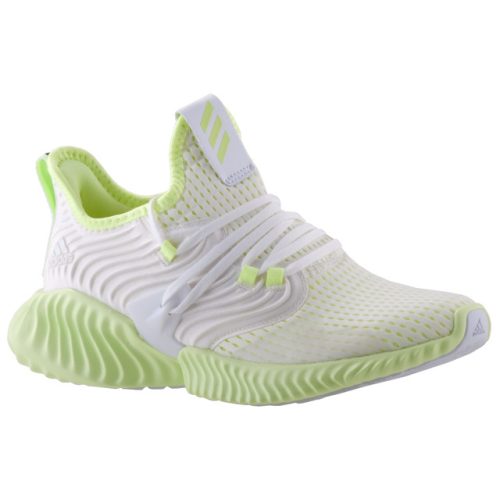 ADIDAS ALPHABOUNCE INSTINC fehér/neon fűzős sportcipő