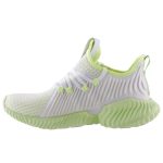 ADIDAS ALPHABOUNCE INSTINC fehér/neon fűzős sportcipő