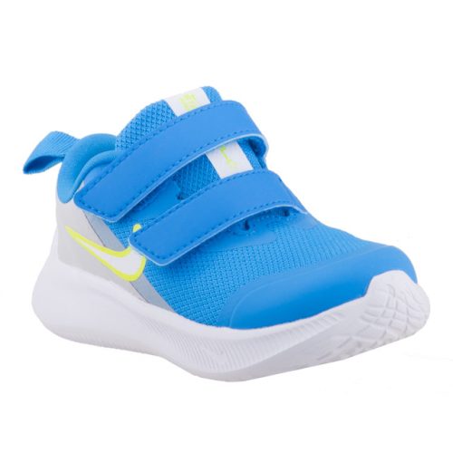 Nike Star Runner 3 (TDV) 2 tépőzáras kék-szürke fiú sportcipő