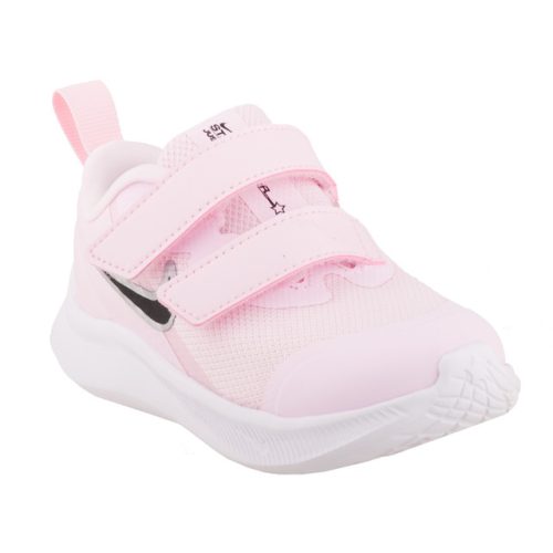 Nike Star Runner 3 (TDV) rózsaszín 2 tépőzáras lány sportcipő