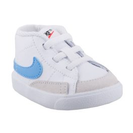 Nike Blazer Mid fehér-kék fűzős fiú sportcipő Nike Blazer Mid fehér-kék fűzős fiú sportcipő